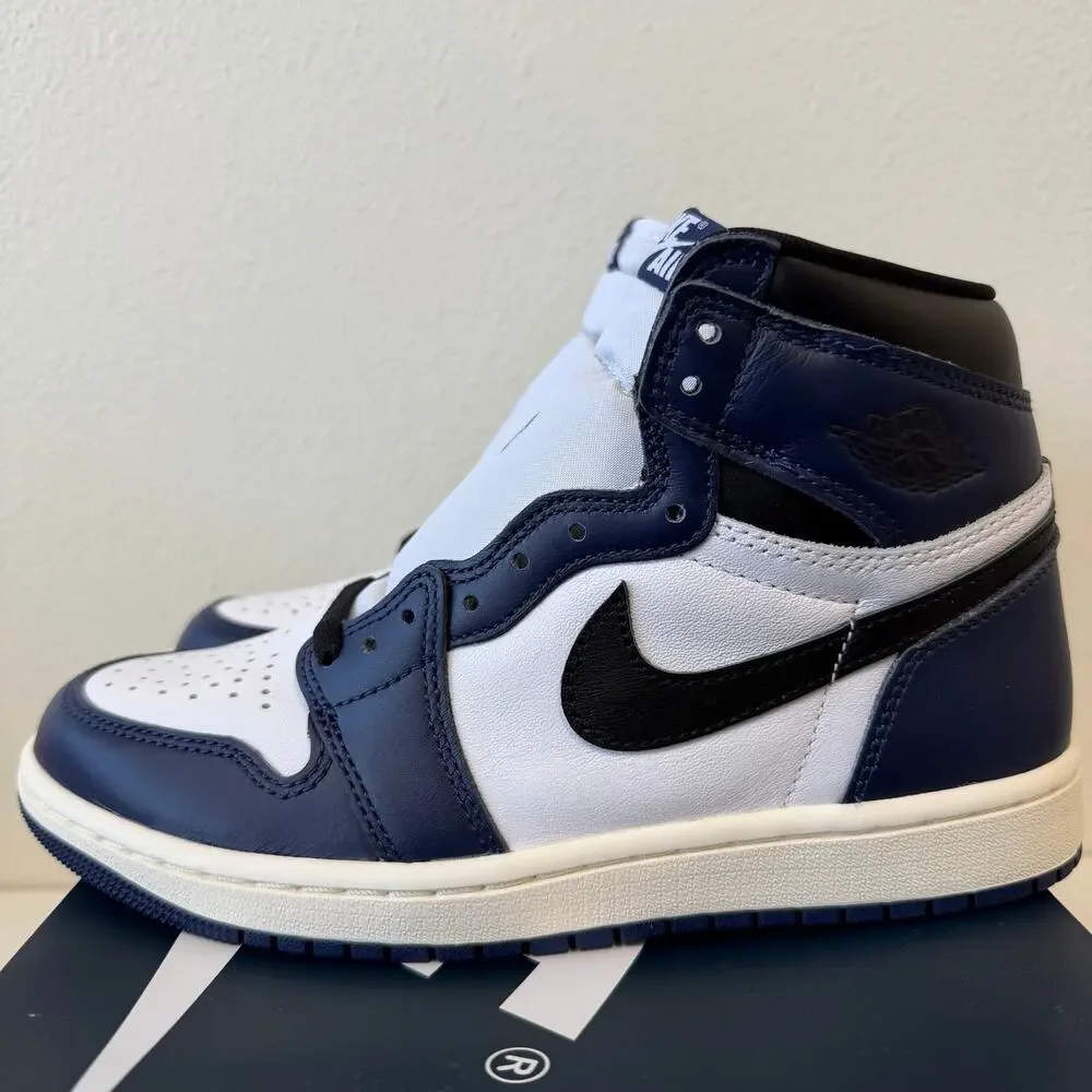 Nike Air Jordan 1 Retro High OG Navy Custom Sneakers High Top DZ5485-401 Sz 6.5